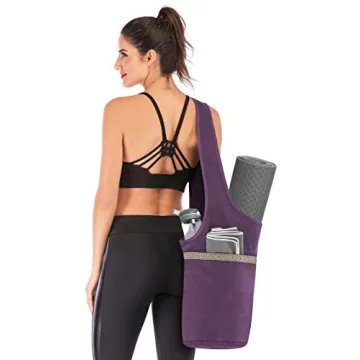 Stylish Ewedoos Yoga Mat Bag with Pockets and Comfort