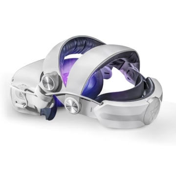 8VR Head Strap with Battery for Oculus Quest 2 – Adjustable Elite Strap with Enhanced Comfort, 640...