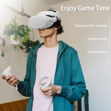 8VR Head Strap for Oculus Quest 2 with 6400mAh Battery