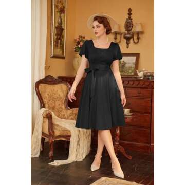 Belle Poque 1950s Vintage Dress for Stylish Occasions