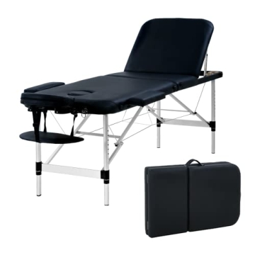 BestMassage Portable Massage Table - Adjustable Spa & Tattoo Table