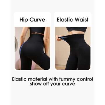 High Waist Tummy Control Leggings for Postpartum Comfort