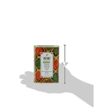 Zoe Organic Extra Virgin Olive Oil BPA Free Tin 25.5oz Pack of 2