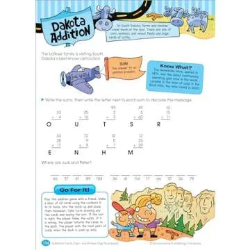 School Zone Big Third Grade Workbook - 320 Pages for Ages 8-9