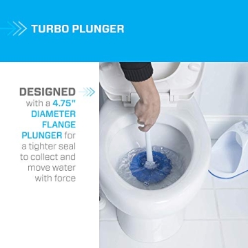Mr. Clean Turbo Plunger and Bowl Brush Caddy Set