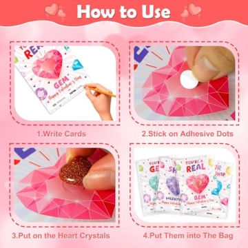 Heart-Shaped Valentine's Day Gift Set for Kids