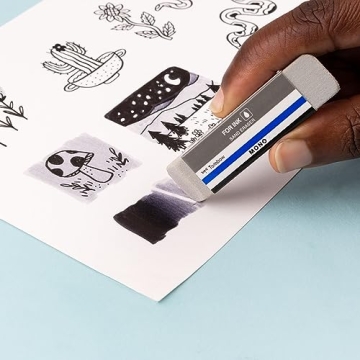 Tombow 67304 Mono Sand Eraser, 2-Pack. Silica Eraser Designed to Remove Colored Pencil and Ink Markings…