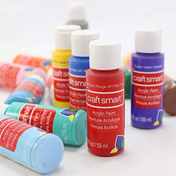 Craft Smart 16 Assorted Acrylic Paint Set for All Ages