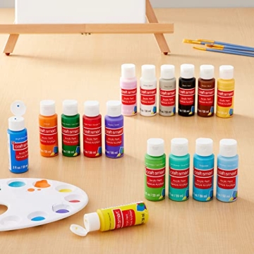 Craft Smart 16 Assorted Acrylic Paint Set for All Ages