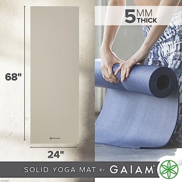 Gaiam Yoga Mat Non Slip for Yoga and Fitness
