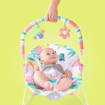 Bright Starts Baby Bouncer with Soothing Vibrations