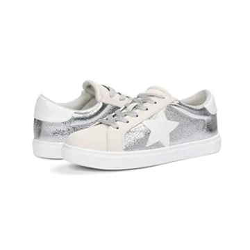 Stylish Glitter Star Sneakers for Women Comfortable Walking Shoes