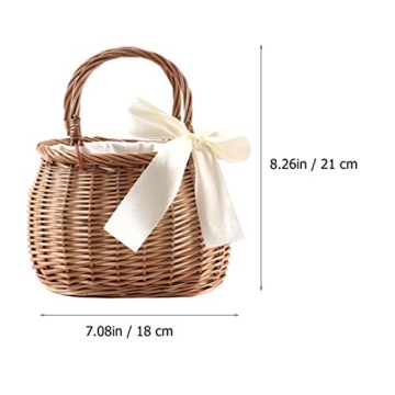 Stylish Hand-Woven Rattan Basket for All Occasions