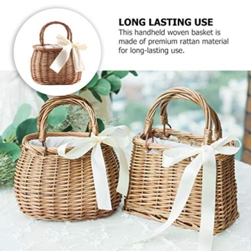 Stylish Hand-Woven Rattan Basket for All Occasions