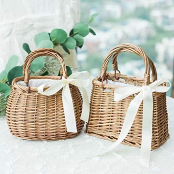 Stylish Hand-Woven Rattan Basket for All Occasions