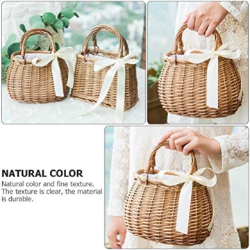 Stylish Hand-Woven Rattan Basket for All Occasions
