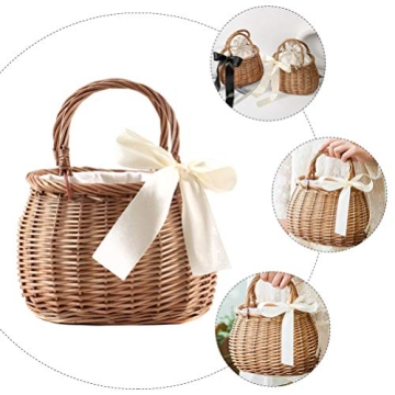 Stylish Hand-Woven Rattan Basket for All Occasions