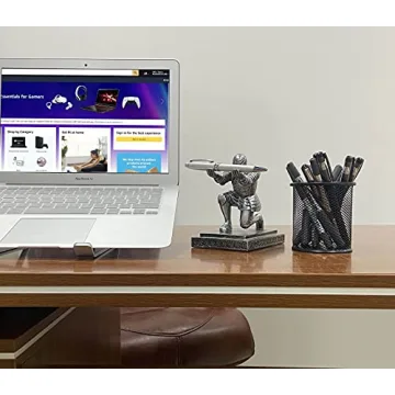 Ofiedx Knight Pen Holder - Unique Desk Accessory Gift