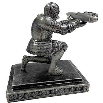 Ofiedx Knight Pen Holder - Unique Desk Accessory Gift