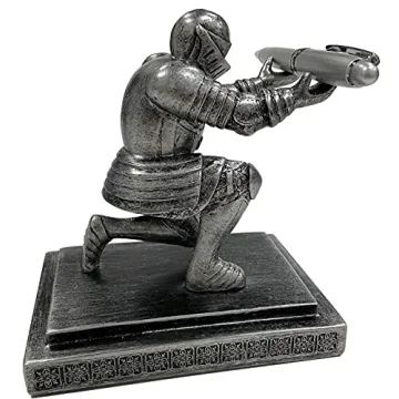 Ofiedx Knight Pen Holder - Unique Desk Accessory Gift