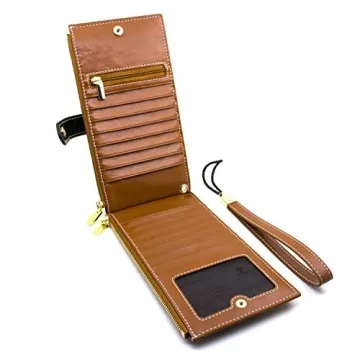 ANDOILT RFID Blocking Genuine Leather Wallet for All