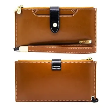 ANDOILT RFID Blocking Genuine Leather Wallet for All