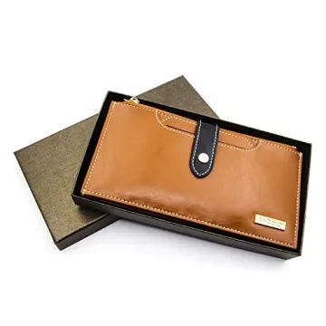 ANDOILT RFID Blocking Genuine Leather Wallet for All
