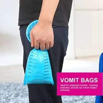 YGDZ Emesis Bags 45 Pack for Travel and Motion Nausea