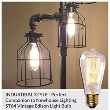 Newhouse Lighting WLG1B-4 Industrial Pendant Lamp Guard Set