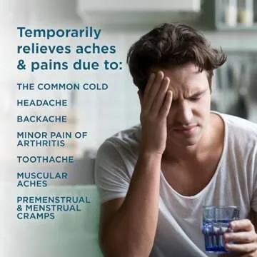 Amazon Basic Care Ibuprofen Tablets 1000 Count for Pain Relief