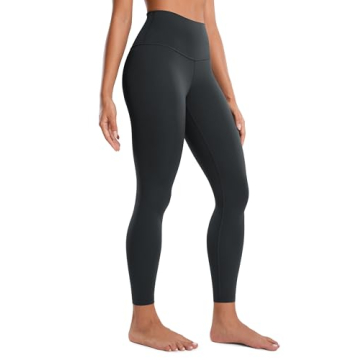 CRZ YOGA Butterluxe High Waisted Lounge Leggings - Buttery Soft Yoga Pants for Women - Melanite Smal...