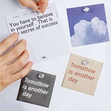 66PCS Magnetic Push Pin Magnet, Push Pin Magnet, Fridge Magnet Magnetic Thumb Tacks for Kitchen, Refrigerator, Office, School, Whiteboard.Magnets for Whiteboard