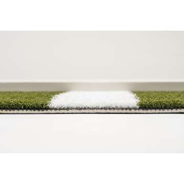 All Turf Mats® 3' x 2' Green Softball Pitchers Mound for Softball or Baseball Pitching or Pitchers ...