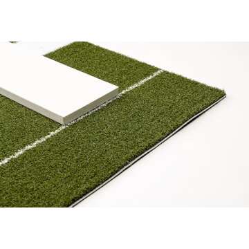 All Turf Mats 3x2 Portable Pitching Aid for Baseball
