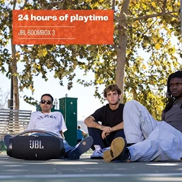 JBL Boombox 3 Portable Bluetooth Speaker - Renewed
