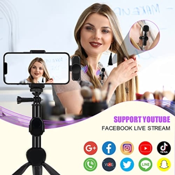 ELECGO Lavalier Microphone for iPhone & iPad, Noise Reduction