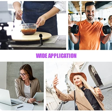 ELECGO Lavalier Microphone for iPhone & iPad, Noise Reduction