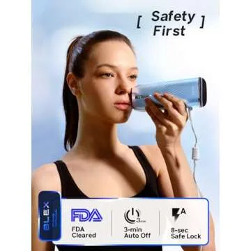 Blex Laser Hair Removal for Women and Men, IPL Laser Hair Removal Device with Permanent Results, Effective in 2 Weeks, Ultra-Fast 0.2s Light Emission, Painless at-home Hair Remover