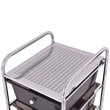 Giantex 4-Drawer Storage Cart: Stylish Organizer for All Ages