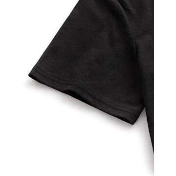 SweatyRocks Women's Casual V Neck Short Sleeve Basic Solid Crop Top T-Shirt Black L