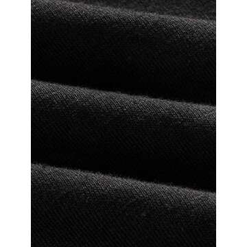 SweatyRocks Women's Casual V Neck Short Sleeve Basic Solid Crop Top T-Shirt Black L