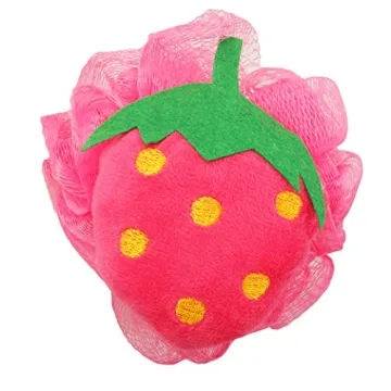 Rocutus Colorful Child Bath Shower Sponge Set for Kids