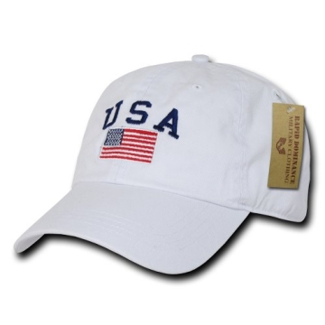 Shop Rapid Dominance Men’s White Baseball Cap Today