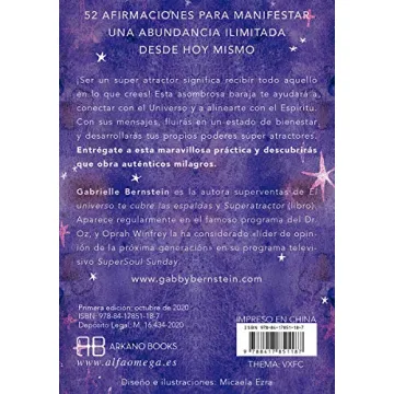 Súper Atractor: Libro y 52 cartas oráculo para inspiración