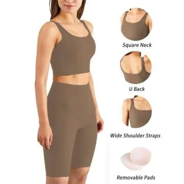 Chilylori Women’s Seamless Sports Bra - Stylish Workout Essential