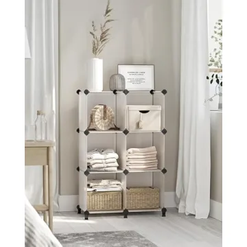 SONGMICS 6 Cube Storage Organizer for Efficient Spaces
