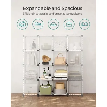 SONGMICS 6 Cube Storage Organizer for Efficient Spaces
