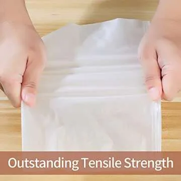 20 Pcs Reusable Ziplock Travel Storage Bags for Clothes