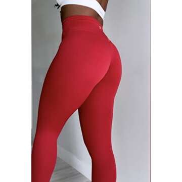 TomTiger Yoga Pants for Women 25''- High Waist Workout Leggings Tummy Control Butt Lifting Booty Tig...