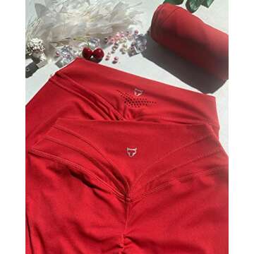 TomTiger High Waist Moisture-Wicking Yoga Pants for Women